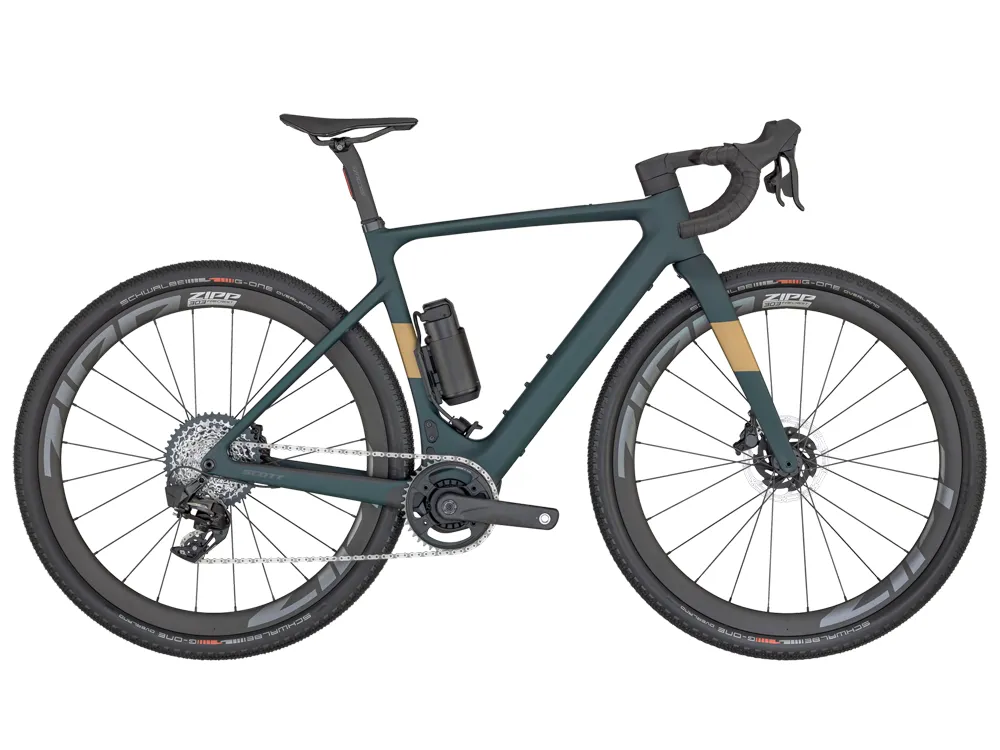 Abverkauf Scott Solace eRide 10 | E-Gravelbike | 28" | 520Wh TQ HPR50 | petrol green-56 cm