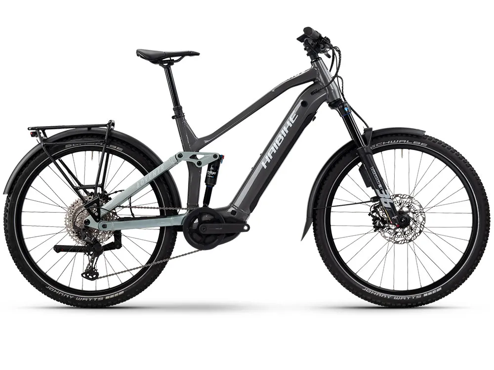 Heißes Angebot Haibike Adventr 11 ABS | E-MTB Fully | 27,5" | 800Wh Bosch CX | anthrazit / acacia-40 cm