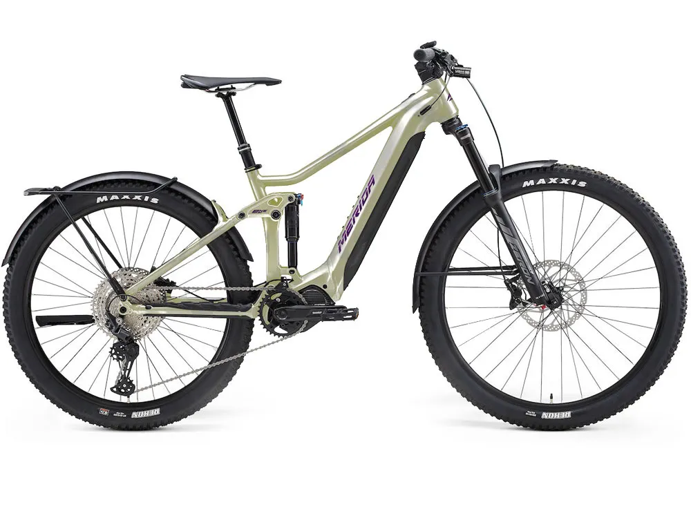 Merida eOne.Forty 400 EQ EP1 | E-MTB Fully | 29/27,5" | 630Wh Shimano EP8 | silber champagne-50 cm Highlight
