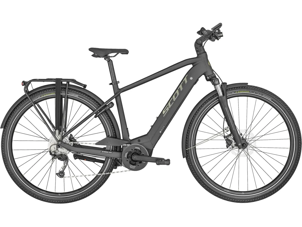 Super-Preis Scott Sub Tour eRide 20 High | Trekking E-Bike | 28" | 500Wh Bosch | dunkelgrau-44 cm