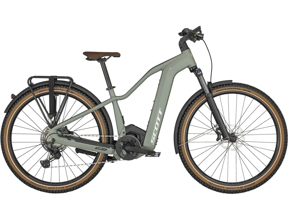 Top-Seller Scott Axis eRide 10 SUV Mid | E-Mountainbike | 29" | 750Wh Bosch CX | hochlandgrün-42 cm