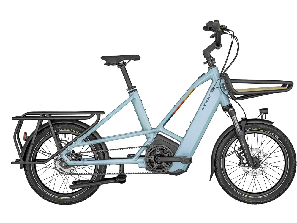 Angebot Bergamont Hans-E LT | City E-Bike | 20" | 500Wh Bosch | glasiges blau-49 cm