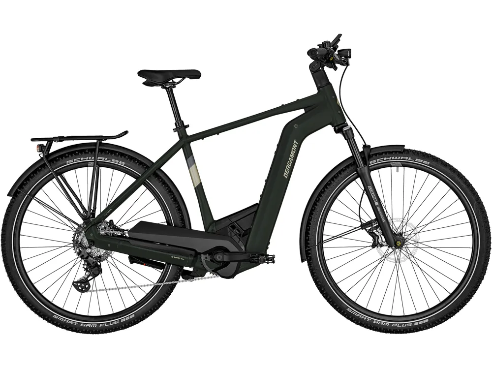 Bergamont E-Horizon SUV 6 High | Trekking E-Bike | 28" | 625Wh Bosch CX | düsteres grün-60 cm Must-Have