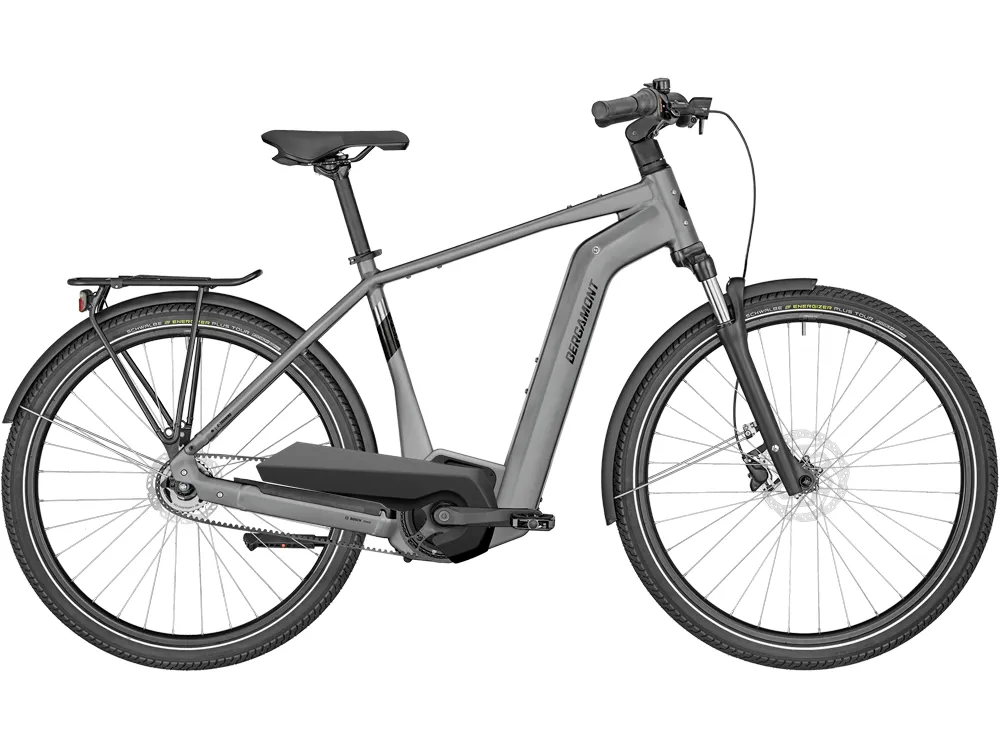 Bergamont E-Horizon N5e FH Belt High | Trekking E-Bike | 28" | 500Wh Bosch | titansilber-48 cm Rabatt