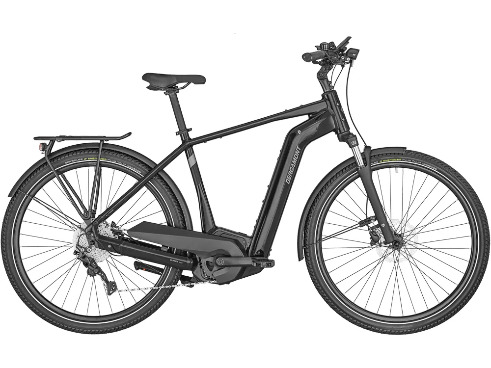 Bergamont E-Horizon Edition 6 High | Trekking E-Bike | 28" | 625Wh Bosch | schwarz glänzend-52 cm Solange Der Vorrat Reicht