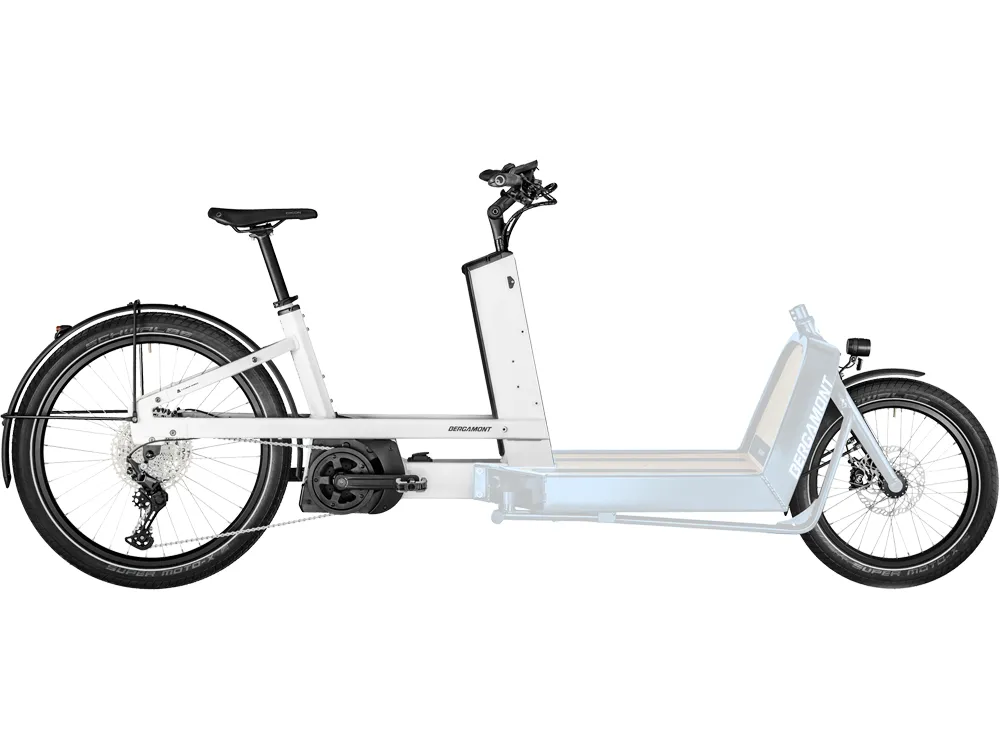 Sofort Bestellen Bergamont E-Cargoville LJ Edition | E-Lastenrad | 26" | 500Wh Bosch | weiß-50 cm