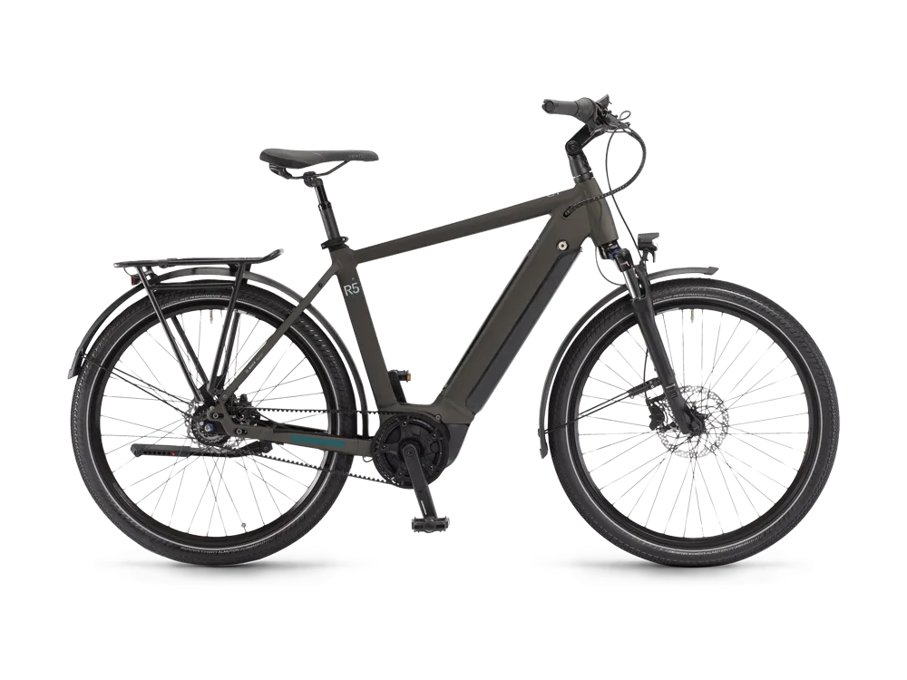 Neu Winora Sinus R5 City High E-Bike | 27,5" | 625Wh Bosch | Rücktritt | torfbraun-48 cm