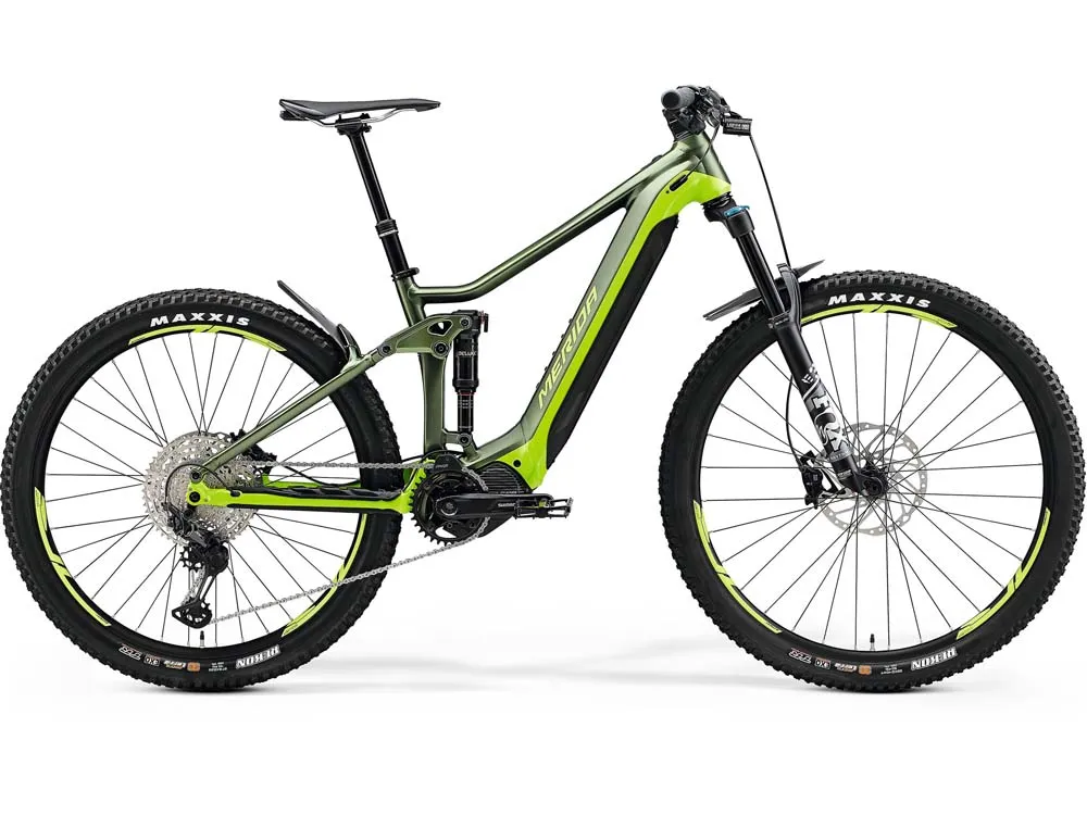 Sonderangebot Merida eOne.Forty 700 | E-MTB Fully | 27/29" | 630Wh Shimano EP8 | grün-41 cm