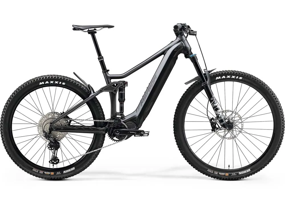 Markenprodukt Merida eOne.Forty 700 | E-MTB Fully | 27/29" | 630Wh Shimano EP8 | schwarz / anthrazit-45 cm