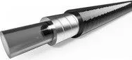 Elvedes Bremsscheide mit Liner 2 m 5,0 mm Braun Must-Have