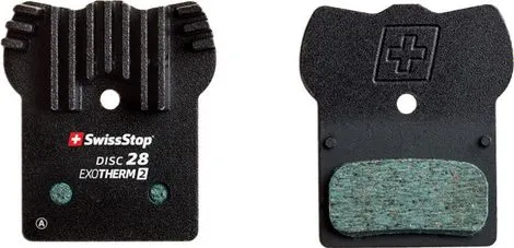 Bestseller SwissStop Disc 28 EXOTherm2 Organische Bremsbeläge Für Shimano / FSA