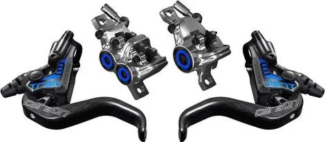 Magura Bremssatz MT Trail SL (Ohne Scheibe) Schwarz / Chrom 2019 Versand Am Gleichen Tag