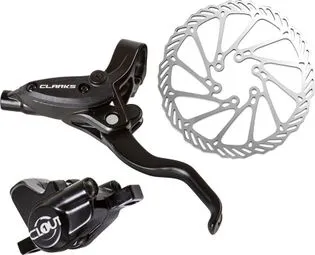 Super-Preis Clarks Clout 1 Hydraulische Scheibenbremse vorne (Rotor 180 mm) Schwarz
