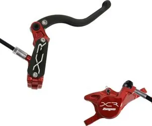 Mega-Angebot Hope XCR Pro X2 Scheibenbremse - Hinten Rot Schwarzer Schlauch