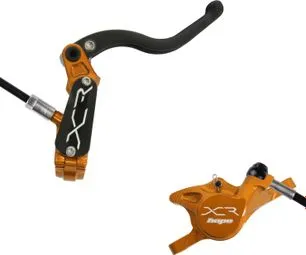 Saisonangebot Hope XCR Pro E4 Scheibenbremse - Hinten Orange Schwarzer Schlauch