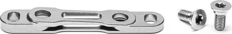 Adapter für Specialized SL8-Vorderradbremssattel, Shimano Flat Mount, 160 mm, absoluteBLACK, Grau Garantierte Lieferung