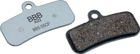 Ein Paar BBB DiscStop Coolfin Organic Bremsbeläge für Shimano Saint Beliebt