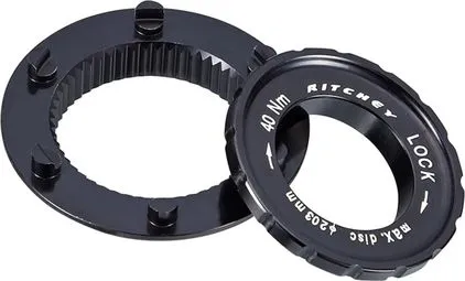 Finale Aktion Ritchey Nabenadapter Centerlock auf 6 Bolzen mit Lockring