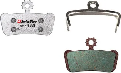 Solange Der Vorrat Reicht SwissStop Disc 31 E Organic Bremsbeläge für Sram / Avid
