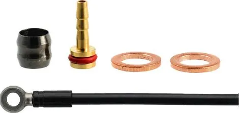 Preisknaller Elvedes-Schlauchersatzset mit Banjo-Anschluss für Tektro, 5,0 mm, 2000 mm