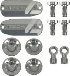 Top-Seller Customization Kit für Hope Tech 4 V4 Bremsen Silber