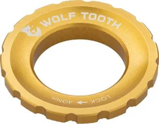 Top-Seller Wolf Toolth Externe Centerlock-Mutter Gold