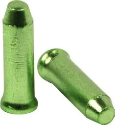 Begrenztes Angebot Elvedes Kabelendkappen für Schaltwerk 2,3 mm Grün (10 Stück)