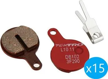 15 Paar Tektro L10.11 Organic Bremsbeläge Kostenfreie Lieferung