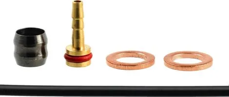 Preisknaller Elvedes-Ersatzschlauchsatz mit Einlage und Schlauchanschluss für Tektro, 5,0 mm, 2000 mm