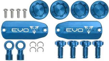 Garantierte Lieferung Hope Tech 4 EVO GR4 Bremsen Customization Kit Blau