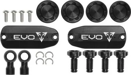 Solange Der Vorrat Reicht Hope Tech 4 EVO TR4 Bremsen Customization Kit Schwarz
