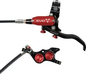 Markenware Hope Tech4 EVO TR4 Vorderradbremse Schwarz / Rot Standardschlauch
