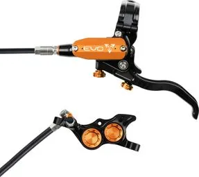 Hope Tech4 EVO TR4 Vorderradbremse Schwarz / Orange Standardschlauch Preiswert