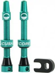 CushCore Tubeless Ventile 44 mm Teal Highlight