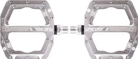 SB3 Unicolor 2 Flat Pedale Silber Finale Aktion