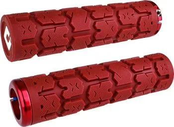 Paar Odi Rogue Grips V2.1 135 mm Rot Must-Have