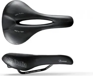 Sattel Selle Italia Donna Gel Flow Schwarz Must-Have
