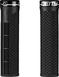 Sichere Zahlung Paar Deity Lockjaw Griffe 132 mm Schwarz