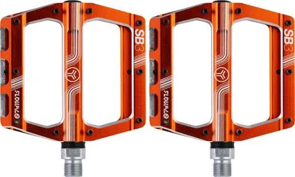 SB3 Flowy AM 2 Flat Pedale Orange Kracherpreis