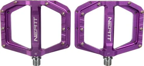 Markenware Paar Neatt Oxygen V2 8 Pin Lila Flat Pedale