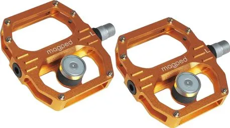 Begrenztes Angebot Paar Magped Sport 2 200N Magnetpedale Orange