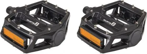Paar flache Teile 8.3 Rebel Pedale Schwarz Versand Am Gleichen Tag