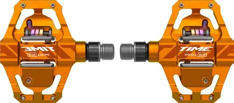 Preiswert Time Speciale 10 Small Clipless Pedals Tangerine Orange