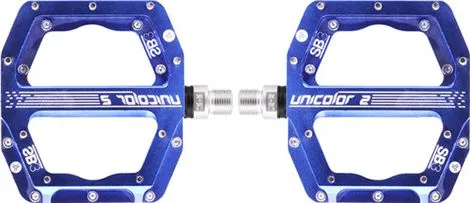 Geprüft SB3 Unicolor 2 Flat Pedale Blau