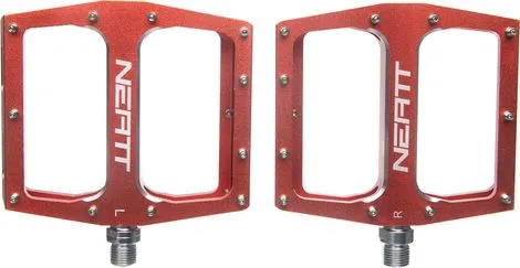 Paar Flatpedale Neatt Attack V2 XL 11 Pins Orange Markenware