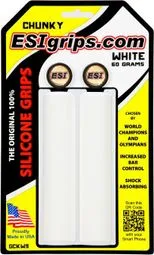 Meistverkauft ESI Chunky 32mm Silikon Griffe - Weiß