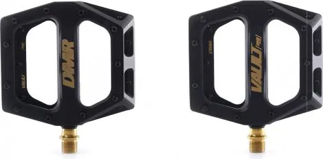 Saisonangebot Paar DMR Vault Mag SL Flachpedale Schwarz / Gold