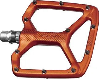 Ein Paar Funn Python Orange Flat Pedals Rabatt