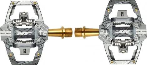 Paar Pedale HT Components T2T Camo Grau Direkt Vom Hersteller
