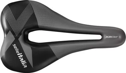 Selle Italia X-Bow TI 316 Superflow Sattel Grey Black Echt